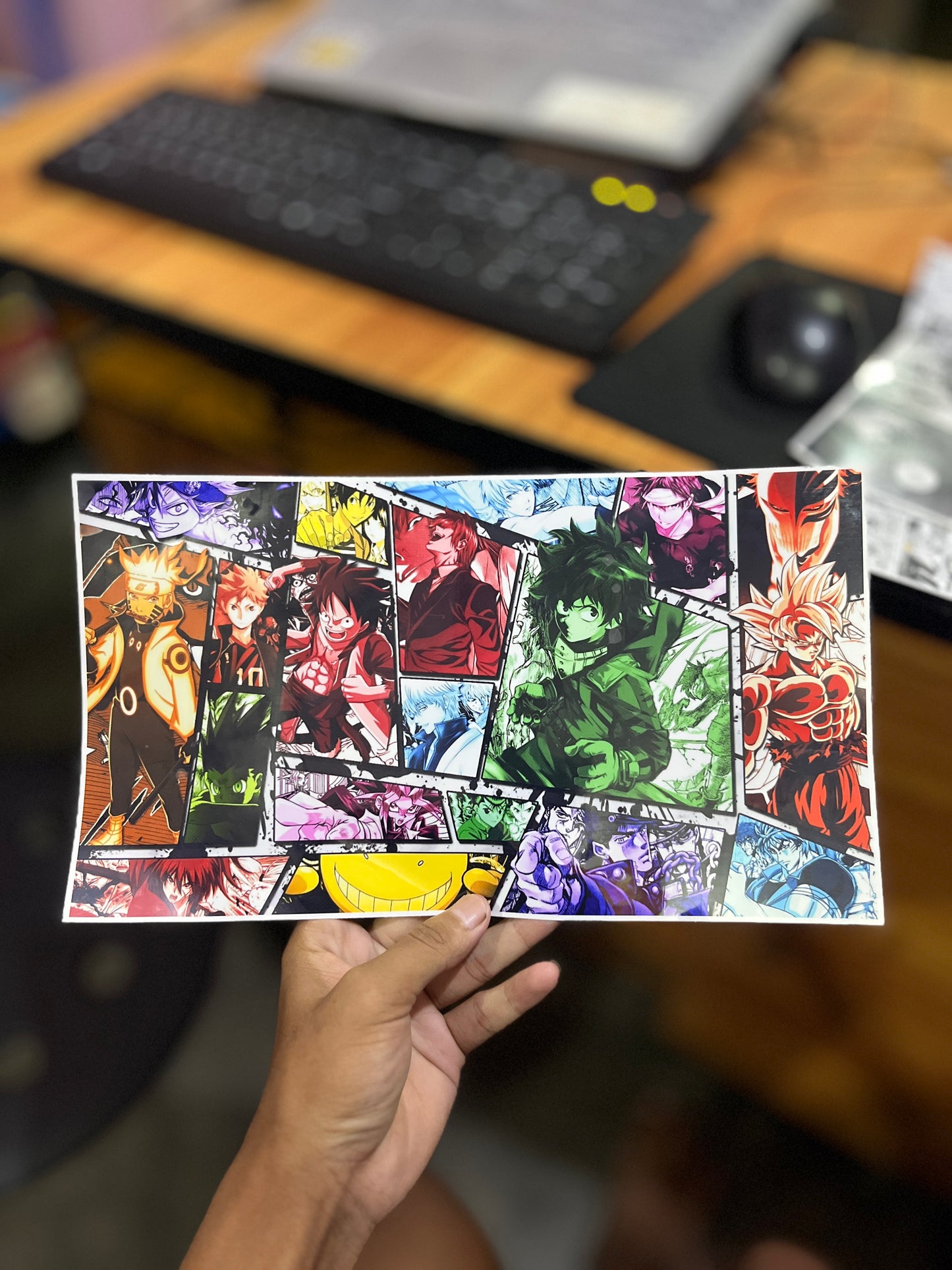 Anime Legends – Multiverse Mayhem | 8x10 inch