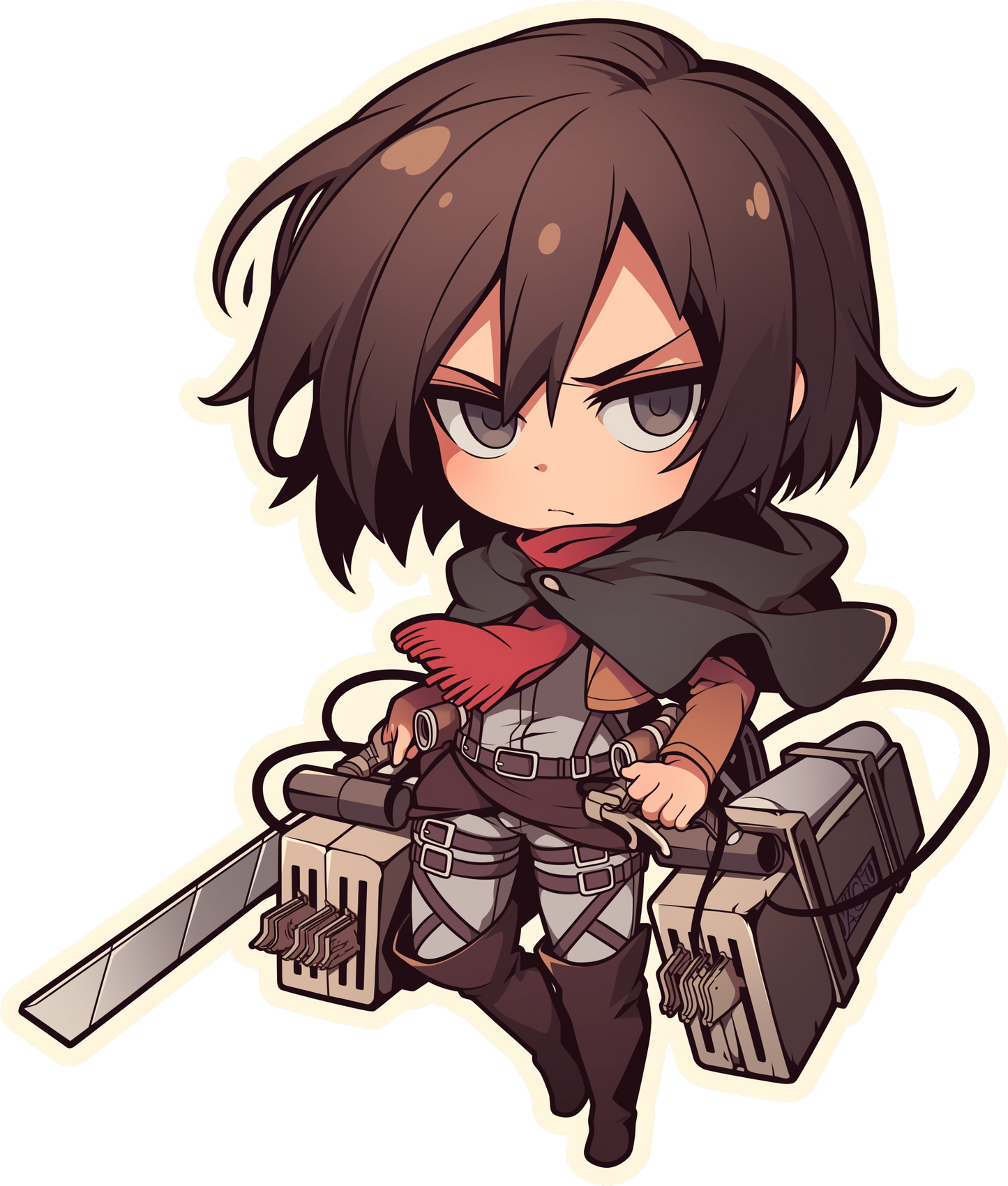 Chibi Mikasa Ackerman