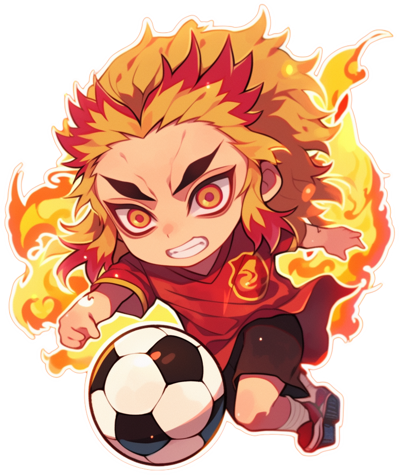 Rengoku Football Player