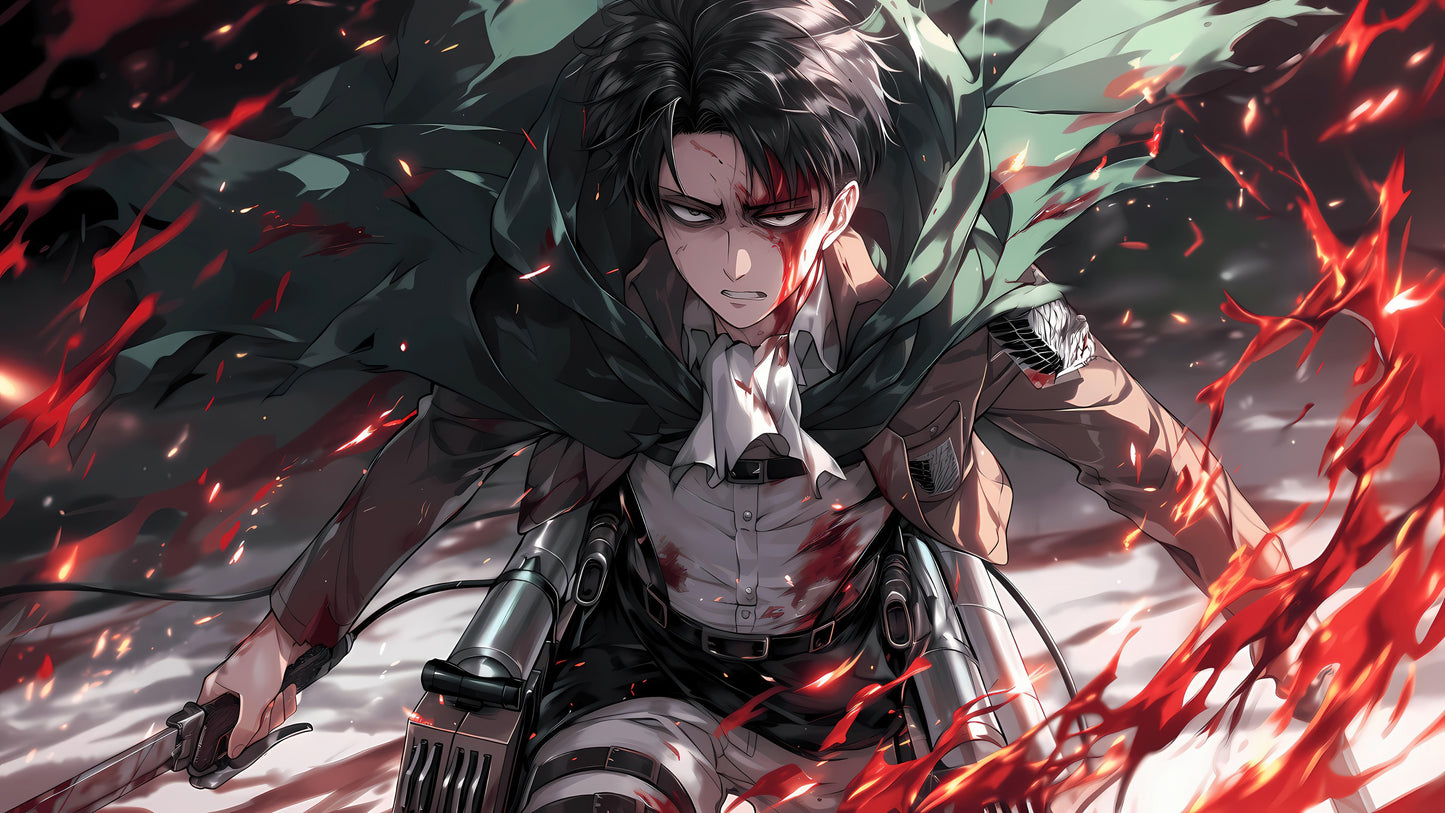 Levi Ackerman – Bloodied Blade Edition AOT Series