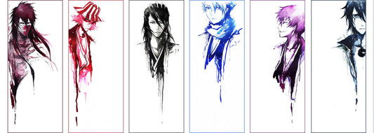 BLEACH DRIP – Elemental Watercolor Lineup | 8x10 inch