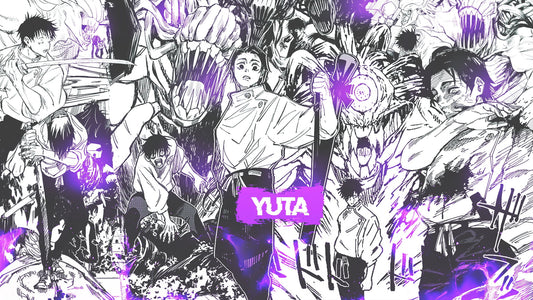 YUTA – Cursed Legacy Manga Art | 8x10 inch