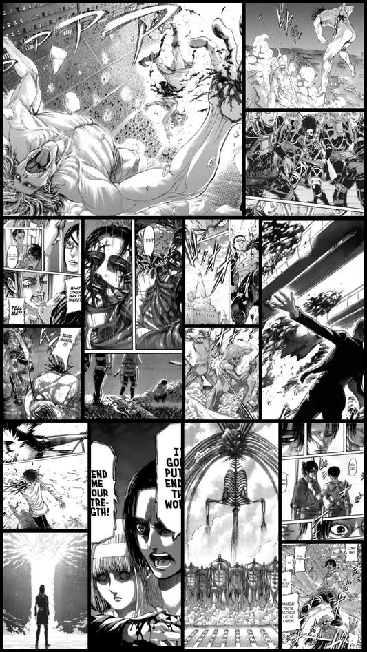 AOT FINAL STAND – Titan Wars Collage | 8x10 inch